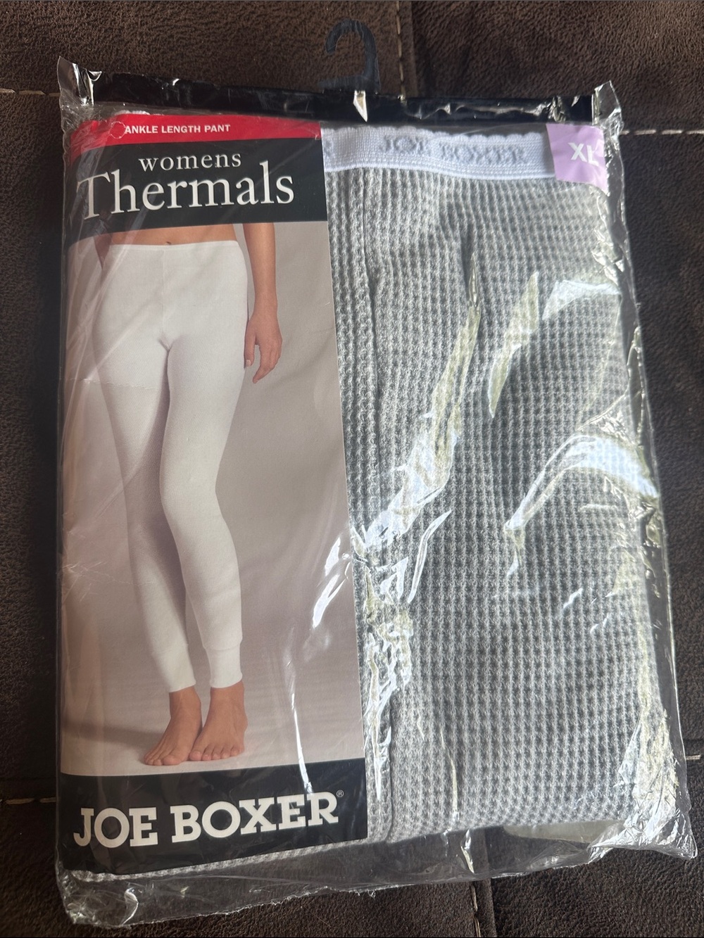 Joe Boxer Women's Thermal Pants - Heather Gray